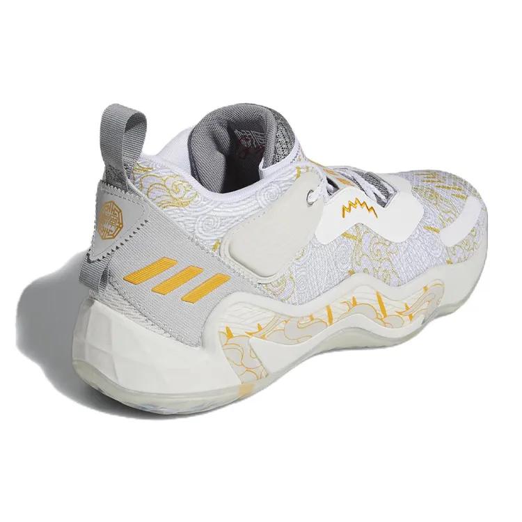 Adidas D.O.N. Issue #3 'Three Kingdoms' (Unisex) Footwear White / Team Collegiate Gold / Core Black Basketball Shoes HQ4502