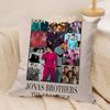 Band JJONAS BBROTHERS Cushion Cover Soft Plush Throw Pillow Cover  DoubleSided Decorative Cushion Case  Bedroom Home Decor