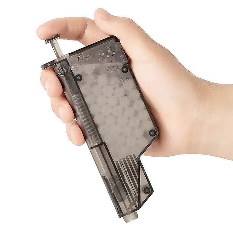 Пневматическое оружие Пейнтбол Быстрая загрузка и перезарядка Артефакт Мягкие пули Аксессуары для оружия Загрузчик Пластиковый Strike Ball Shooti