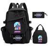 3Pcs/set Anime Cartoon Demon Hunters Printed Backpack for Teenger Children Student Schoolbag Girl Women Large Capacity Waterproof Travel Bag