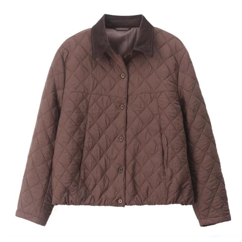 Модная и элегантная короткая хлопковая куртка для мам – легкое и теплое пальто для повседневных и стильных мам