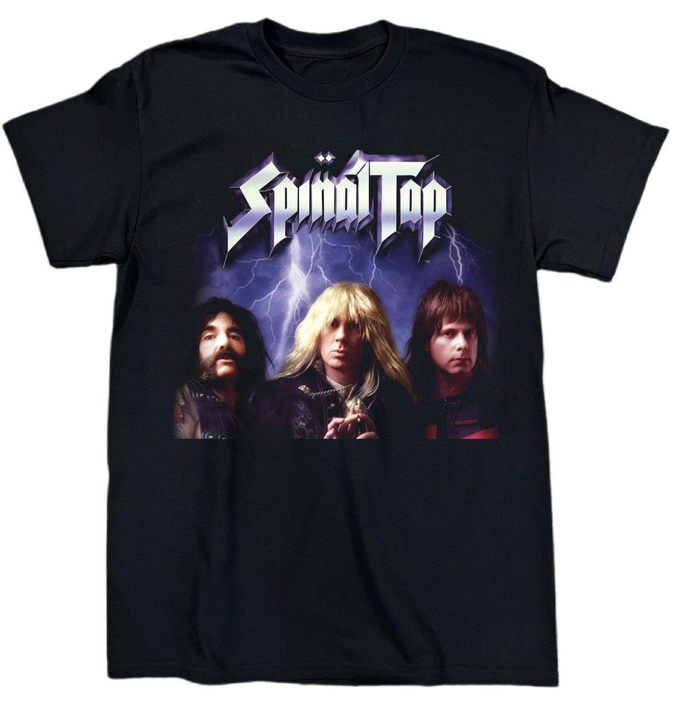 New Spinal Tap Band This Is Spinal Tap Cotton Black S-5XL T Shirt Unisex MM077