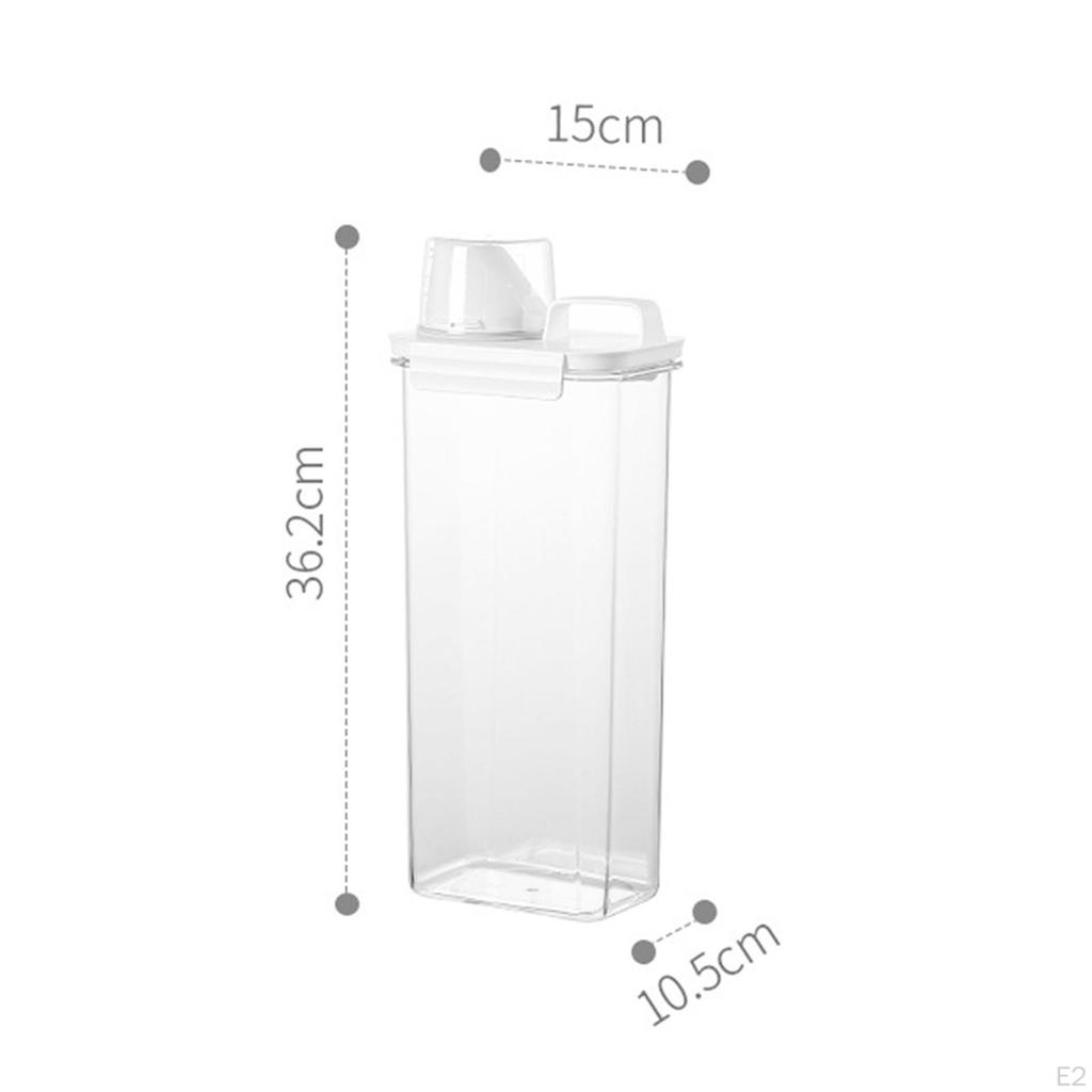 Контейнер для хранения зерновых культур, канистра 2,9 л, удобный носик для заливки с крышкой, зерновой ящик