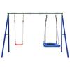 Swing Set with Swing Seat and Nest Swing