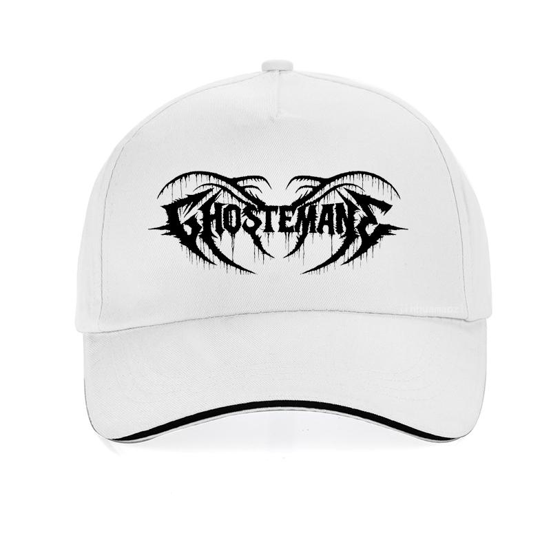 Бейсболка с принтом Ghostemane, мужская шляпа Pouya, хлопковая летняя унисекс, высококачественный козырек для гольфа, дышащие регулируемые шляпы Snapback