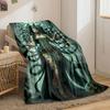 Medusa Snake Skull Blanket bedroom Blanket for Livingroom Couch lunch break Soft throw for Friend's festival Gift