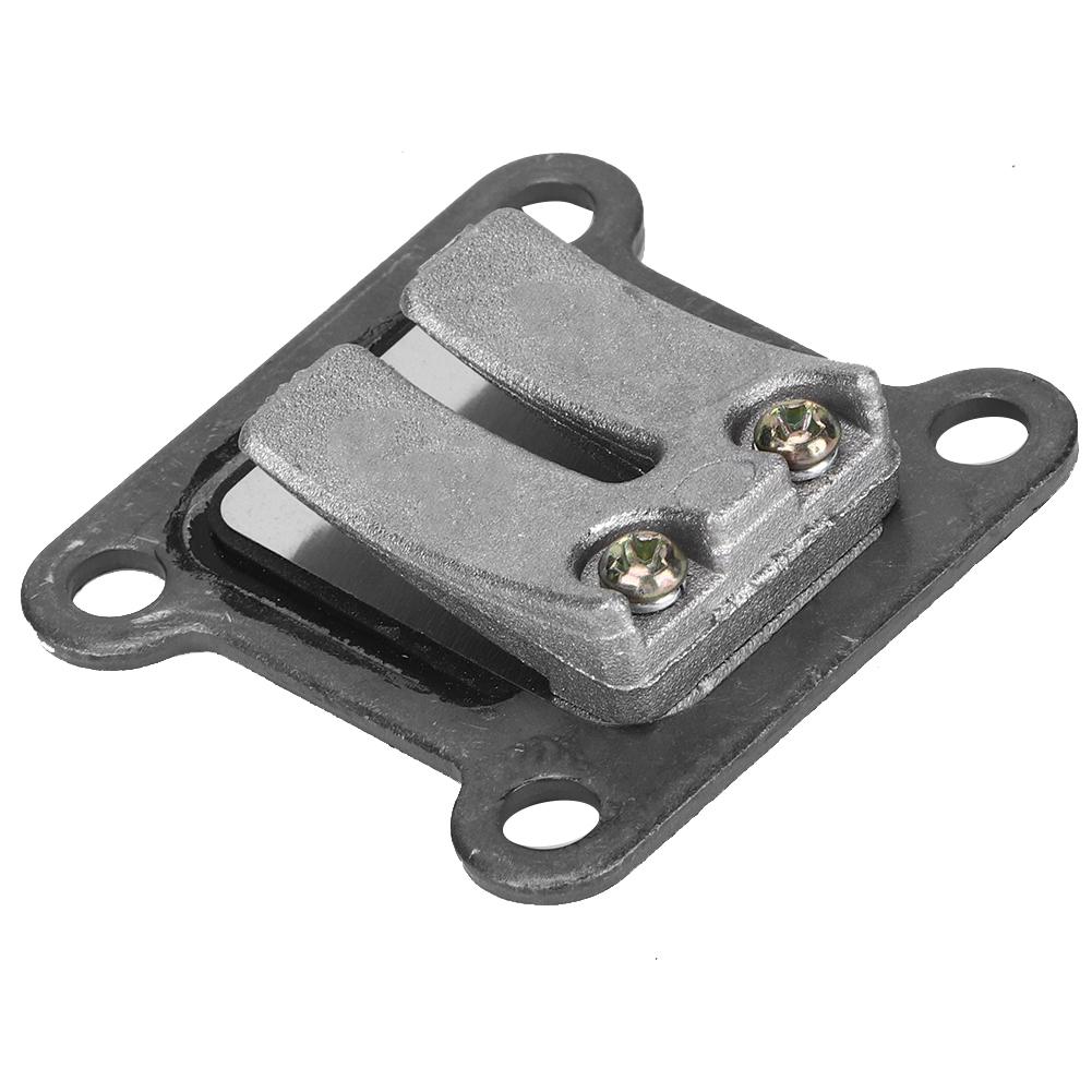 Пластина блока лепестковых клапанов подходит для 2-тактных 47cc 49cc карманных мотоциклов мини-мото квадроциклов