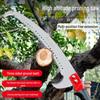 Telescopic Pruning Saw: Multi-Function High-Altitude Hand Saw for Outdoor Tree Trimming and Long-Reach Branch Cutting.