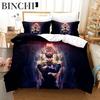 3D Печать Аниме JoJo Bizarre Adventure Джотаро Куджо Постельный Комплект Мальчики Девочки Полуторный Двуспальный Размер Пододеяльник Наволочка Кровать Мальчики Взрослый