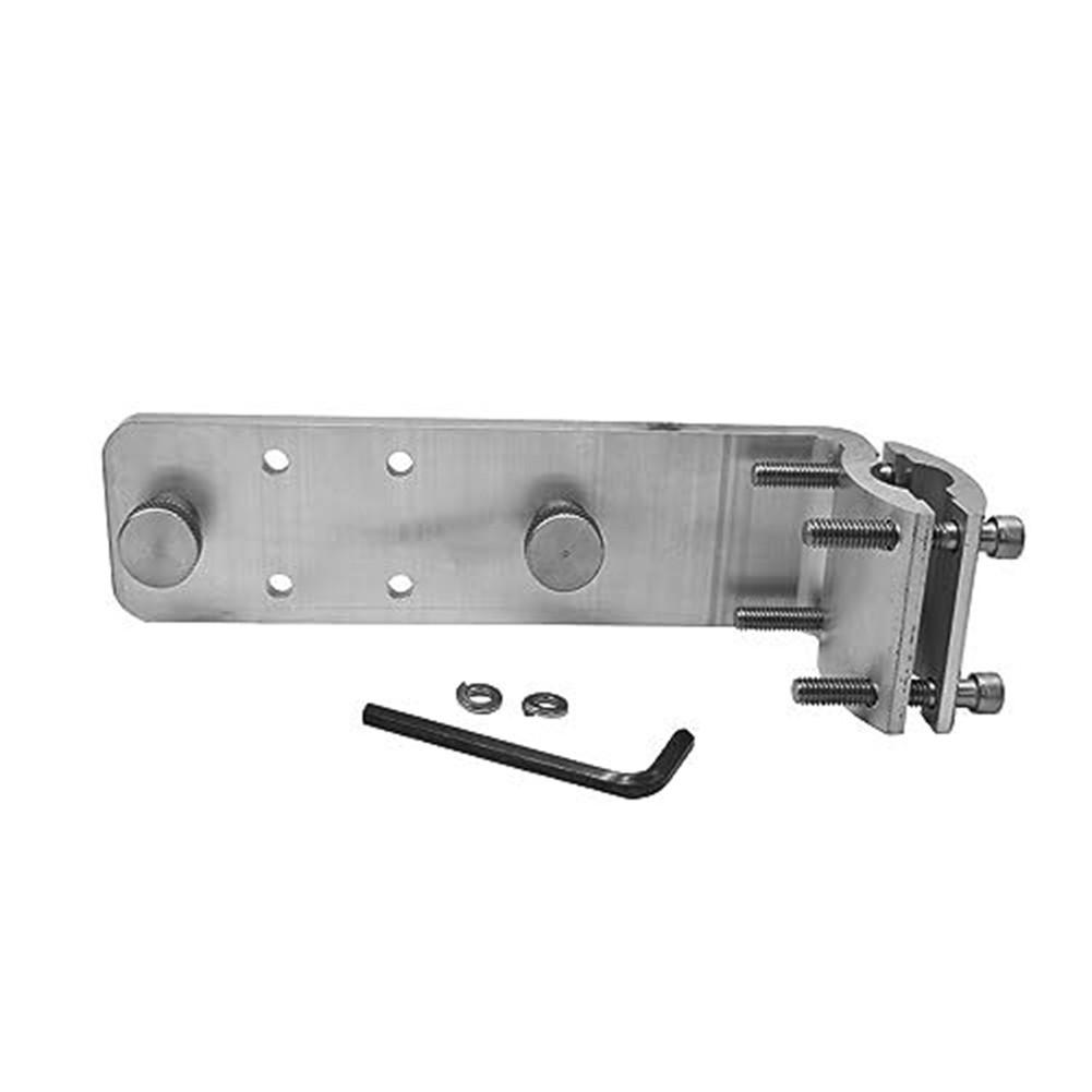 Подходит для круглых поручней 7/8"-1-1/4" Крепление для лодочного гриля Подходит для квадратных поручней 1-1/4"
