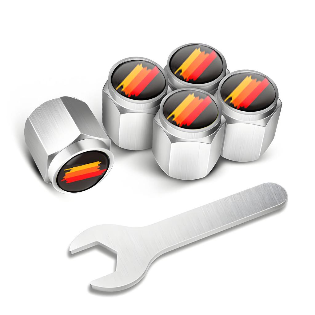 BMW M Series Tire Valve Caps - Automotive Valve Core Caps
