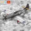 Wange Military Armored Aircraft Model P-51 Fighter Building Block Toy Set Fighter Plane Compatible with Bricks Children's Birthday Gift No.4006