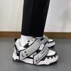 2024 New Ghost Face Bread Shoes Casual Hundred Women's Thick Bottom Sports Student Shoes