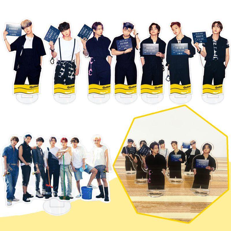 Яркая акриловая фигурка Bts Bangtan Boys Butter, идеально подходящая для фанатов и коллекционеров