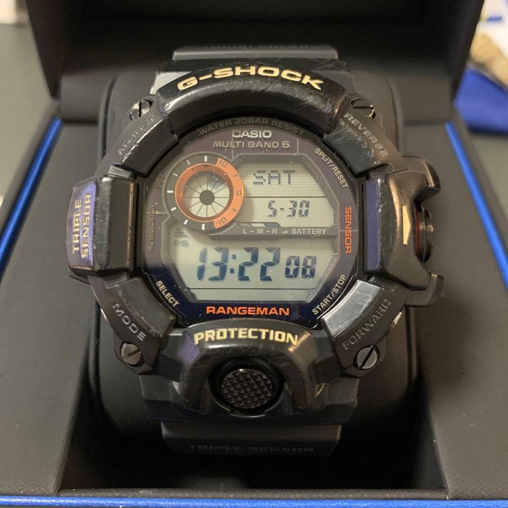 Used G-SHOCK Rangeman GW-9400, new and unused with strap