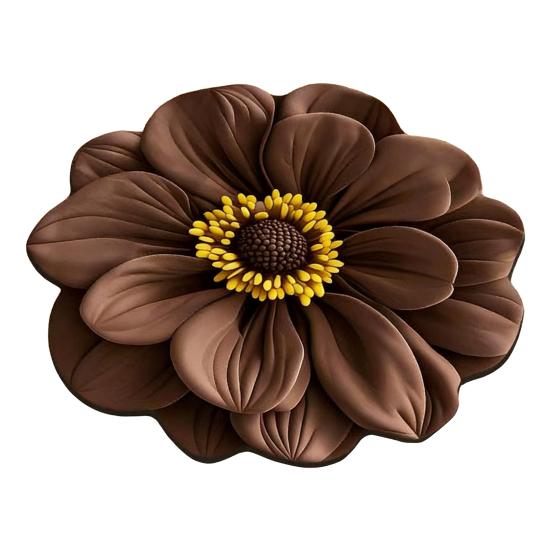 Коврик для сушки посуды Реалистичные цветочные дизайны Диатомовая земля Быстросохнущий коврик Абсорбирующий Теплоизолирующий коврик для кухонной столешницы Обеденного стола