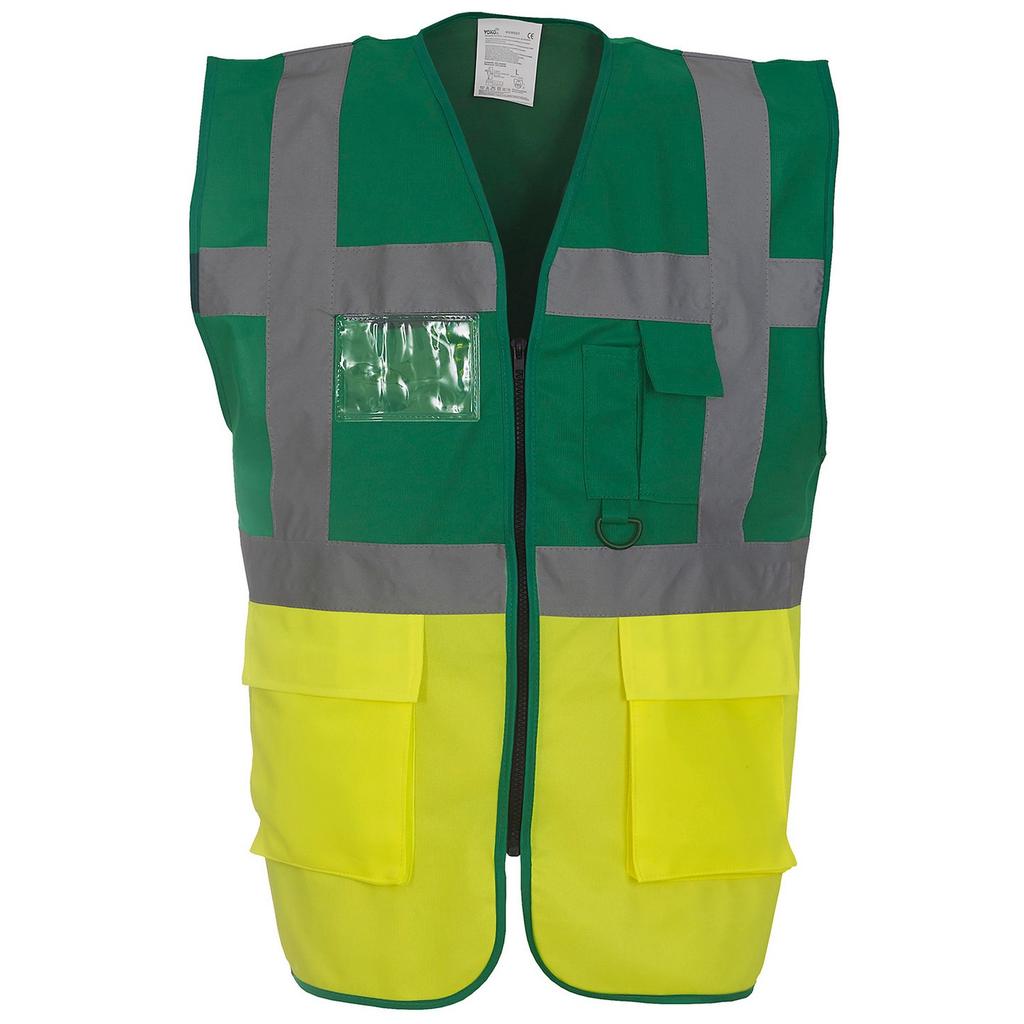 Yoko Unisex Adult Executive Hi-Vis Waistcoat