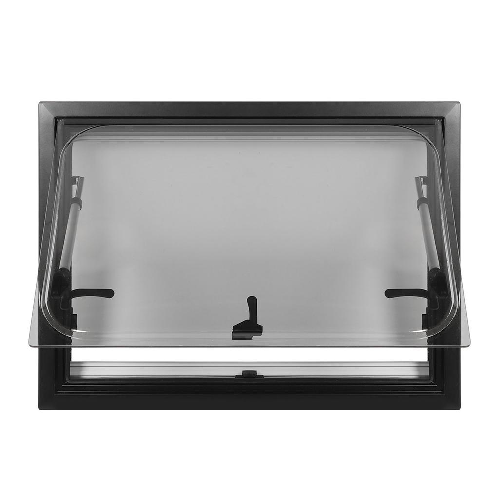 Окно для автодома 32x20 дюймов с экраном, солнцезащитным козырьком, УФ-защитным акриловым стеклом, откидное наружное аварийное окно для караванов, кемперов, прицепов