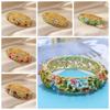 Double Bangle Chinese Cloisonne Bracelet Traditional Women's Hand Bracelet  Gifts for Women Girl