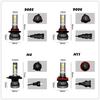 1 шт. Супер яркие водостойкие светодиодные фары конверсионные комплекты Hi / Lo Beam автомобильные фары лампы H7 H4 H11 H1 9005 HB3 9006 HB4 9012