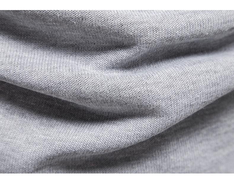 Men's Thick Knitted High-Neck Fleece Pullover Sweater - Autumn & Winter Casual Style