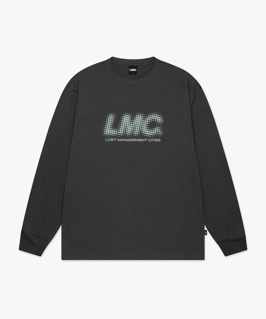 LMC Халфтон Лонг Слив Футболка Угольный