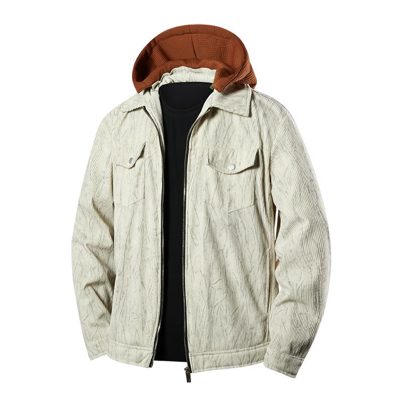 2026 Men's Trendy Loose-Fit Spring/Autumn Jacket - Breathable & Comfortable