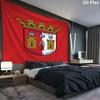Sporting Clube de Braga Wall Tapestry Aesthetic Wall Hanging Printed Fabric Blanket Decorative Tapestries for Bedroom Living Room Home Decor