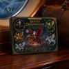 Acrylic Surprise Ornaments Santa Claus' Flying Dragon Journey Advent Calendar, 24 Day Countdown Box, Calendars for Boys 2D Flat Christmas Ornaments,
