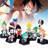 Красочные ПВХ фигурки персонажей Луффи Чоппер Робин Нами Коллекция из девяти