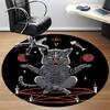 1pc Witchcraft Paganism Office Round Area Rug, Indoor Mat Suitable ForOffice, Under Office Chairs Bedroom Living Room Home Decor, Room Deco u18