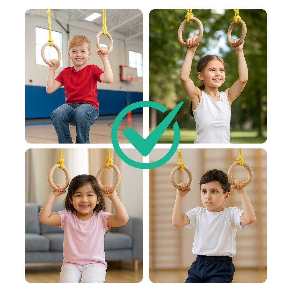 Gymnastic Wheels Champion Wood