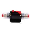 1pc 12V DC 40A Circuit Breaker Reset Fuse Resettable Convenient Easy Use for Car
