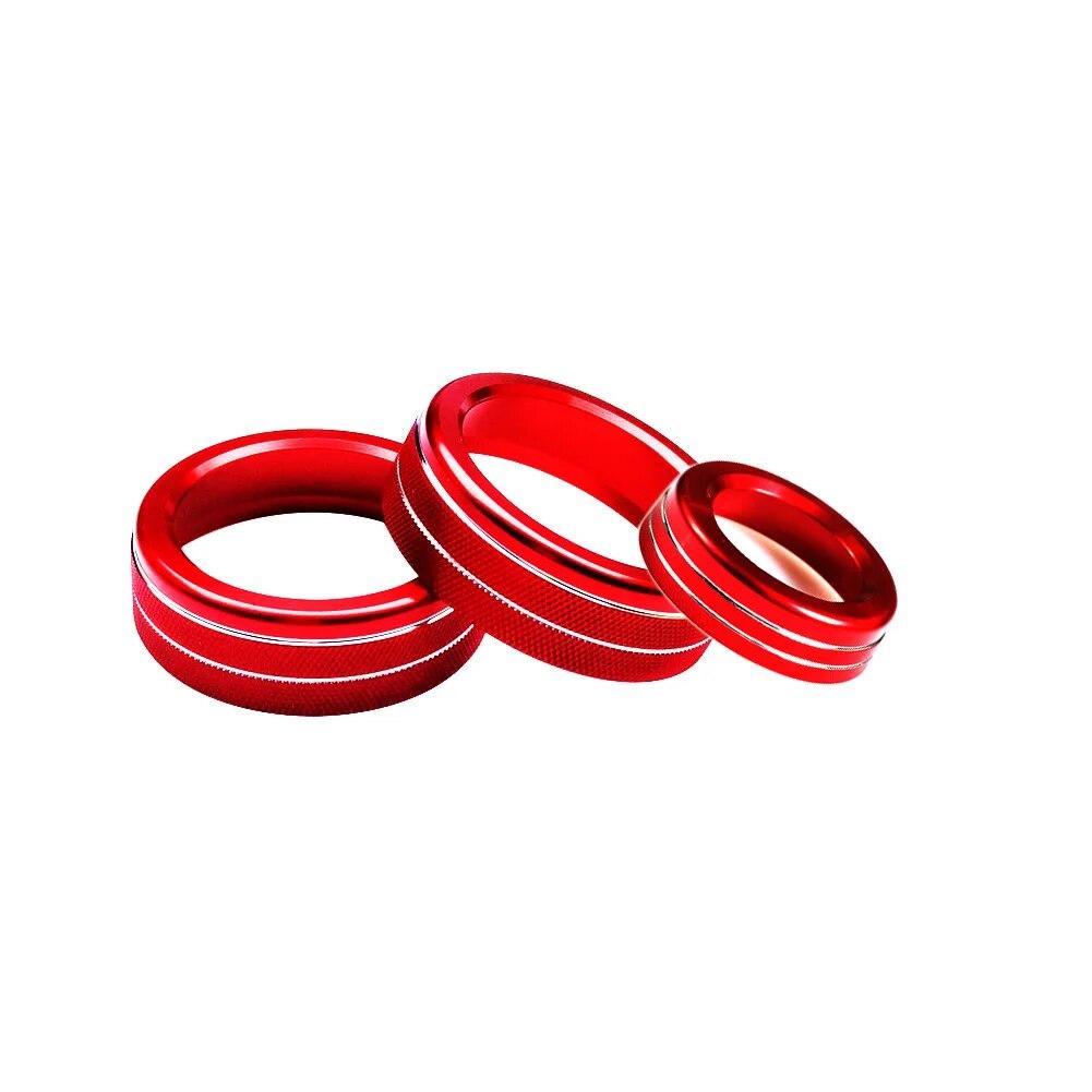 Car Styling For Mercedes Benz A B C E Class GLK GLA CLA GLE ML GL AMG Air Conditioning Volume Knob Decoration Cover Sticker