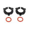 For Hyundai Mitsubishi For Kia H7 LED Headlight Holder 2pcs ABS Adapter Bulb Holder Left/Right Replaces Retainer