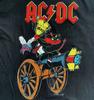 ACDC Винтажная 1990 Hells Bells Tour Концертная Черная Унисекс Все Размеры Футболка