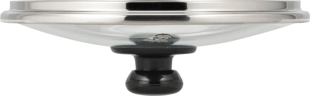 Wahei Freiz Glass Lid Frying Pan Pot Precious 20cm Fully Physically Reinforced with Steam Vent PR-8571