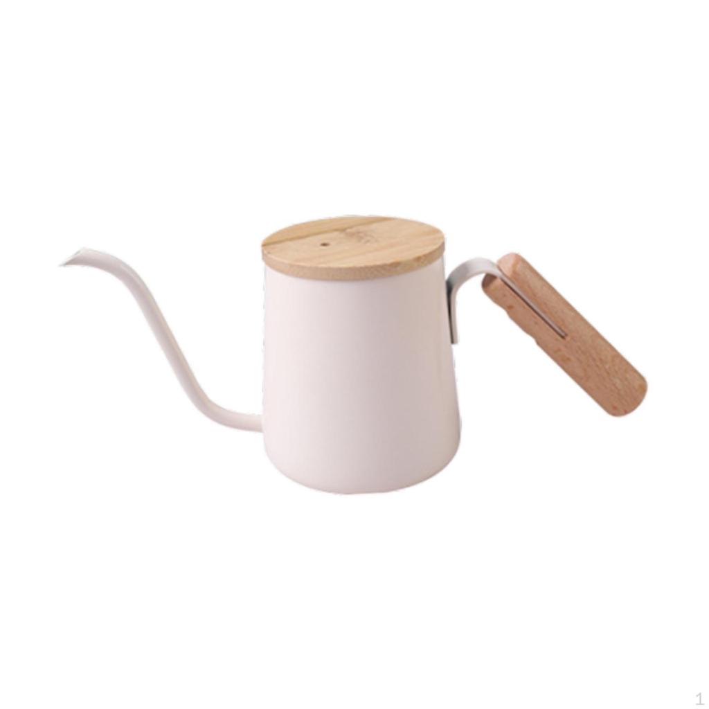 250 мл Небольшой противоожоговый кофейник с гибким горлышком для ручного приготовления и заваривания чая