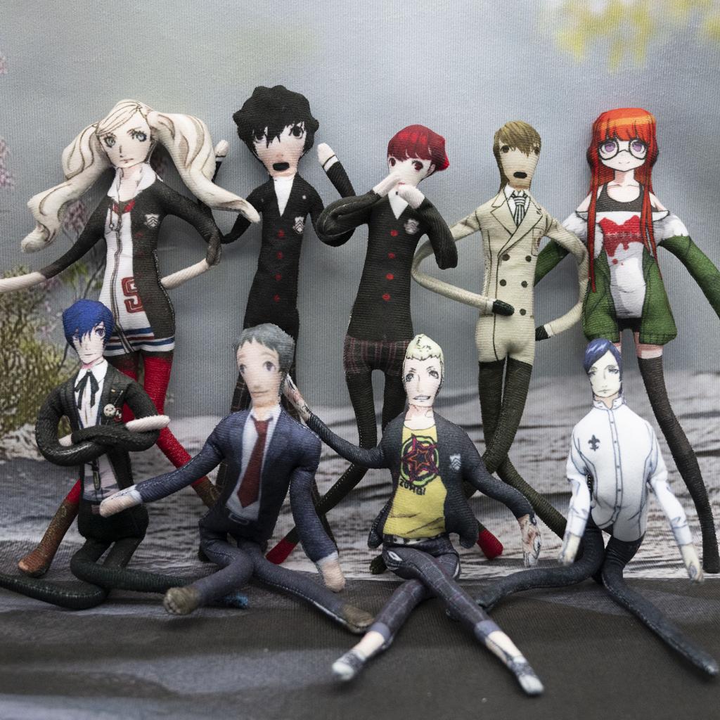Игра Persona Амия Рэн Рюдзи Сакамото Юсукэ Китагава Анн Такамаки Акэти Горо Косплей Кукла Плюшевые Набитые Куклы Фигурка Реквизит