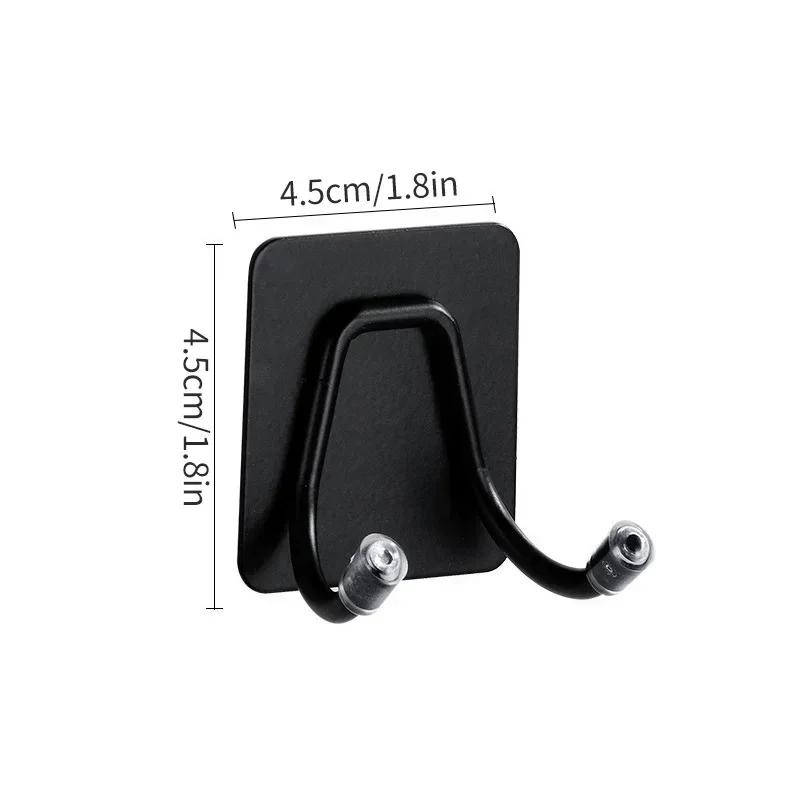 Крючки для настенного крепления, сантехника, фурнитура для ванной комнаты, крючки для халатов, алюминиевый многоцелевой органайзер для дома, держатель для полотенец и ключей