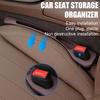 2Pcs Car Seat Gap Stripe Quick Installation Waterproof Moisture-Proof Car Seat Gap Filler Seat Crevice Storage Organizer