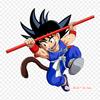 Patches For Clothes Bag Iron On Thermal Stickers Goku Gohan Pattern Washable Heat Transfer