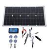 100W Solar Panels Kit IP67 Waterproof High Efficiency Solar Panel Charger with 12V 24V 20A