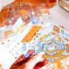 Мультяшная Миниатюрная Сцена 3D DIY Наклейки для Ландшафтного Дизайна Сцена с Домиком Складывание и Наклеивание Ручной Блокнот Милый Подарок для Ребенка Ребенка Взрослого