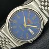 ОРИГИНАЛЬНЫЕ ВИНТАЖНЫЕ АВТОМАТИЧЕСКИЕ ЧАСЫ SEIKO 5 7S26A ЯПОНИЯ МУЖСКИЕ С СИННИМ ЦИФЕРБЛАТОМ a708725-1