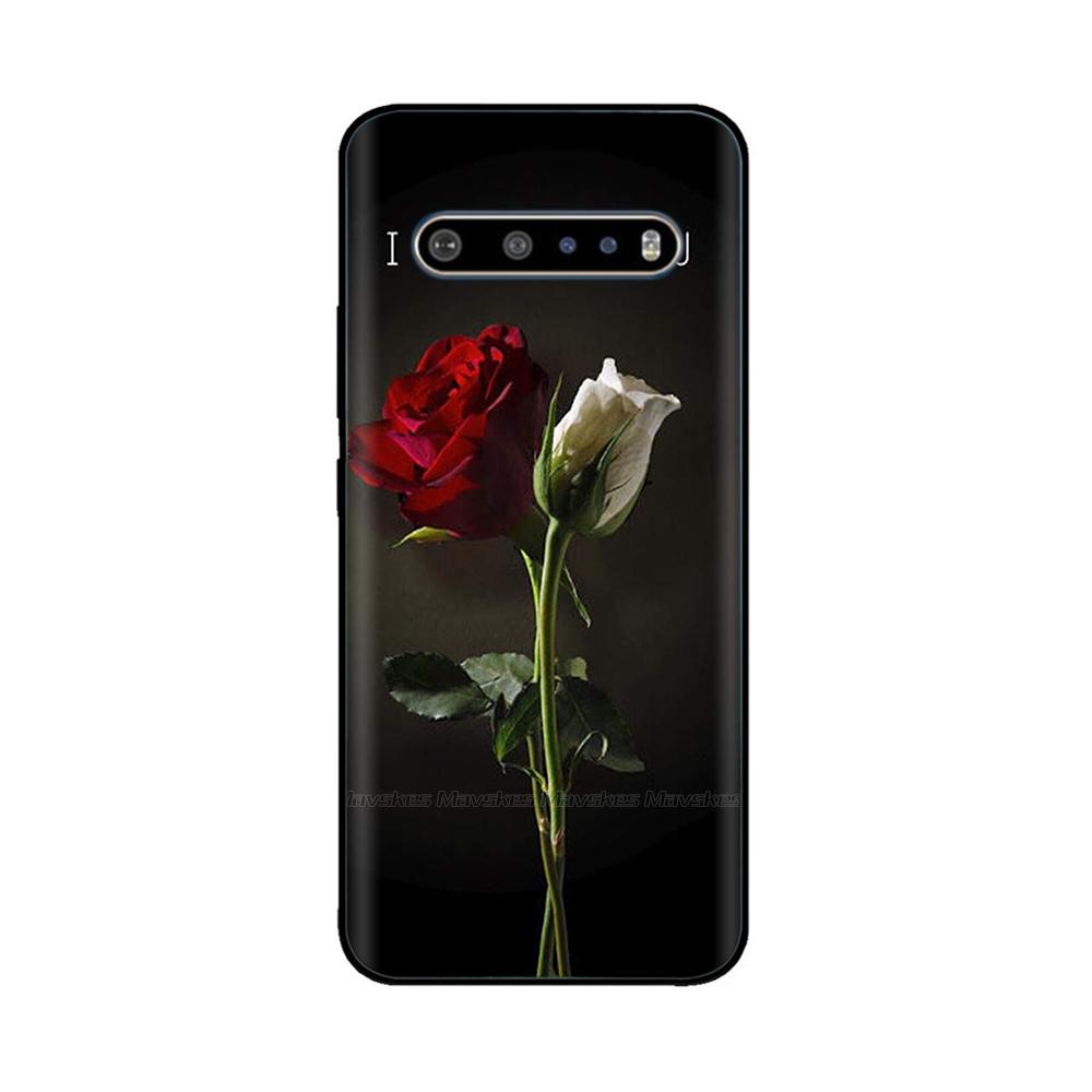 Для чехла LG V60 ThinQ 6.8" Мягкий силиконовый ТПУ чехол для телефона Funda Для LG V60 ThinQ 5G V 60 Задняя крышка lgV60 ThinQ coque Бампер Оболочка