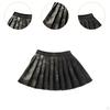 1/6 Женская плиссированная юбка Кукла Модель Одежда Аксессуар Реквизит Мягкая Повседневная Одежда Модная Портативная