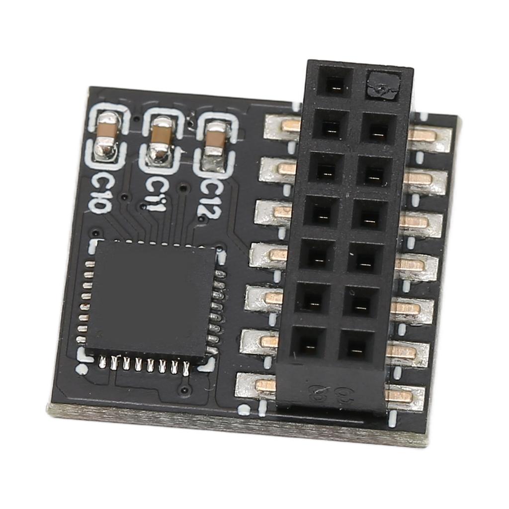 Модуль TPM 2.0 14-контактный SPI Модуль шифрования безопасности TPM 2.0 Интерфейс LPC 14-контактный модуль TPM2.0 для