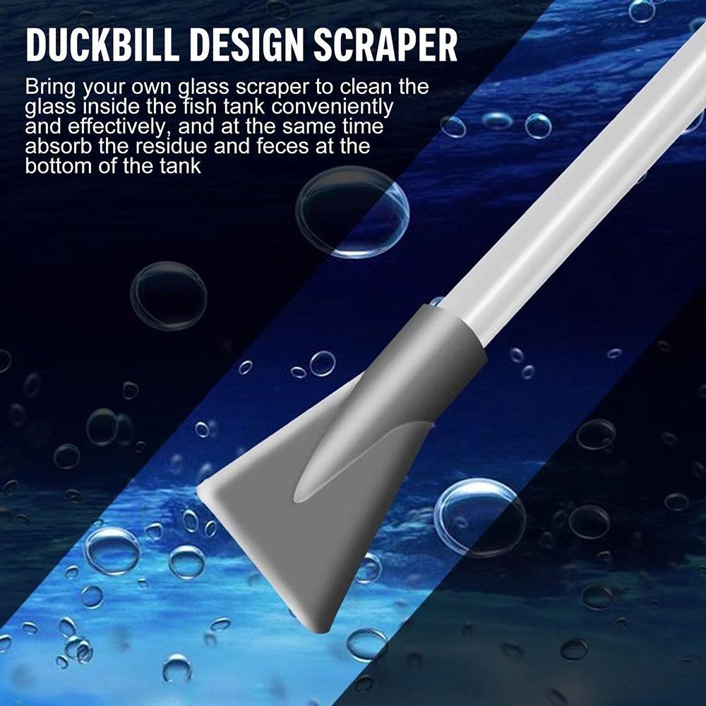 1Pcs Extension Tube Fish Tank Siphon Vacuum  for Large Fish Tank Gravel Sand Cleaning