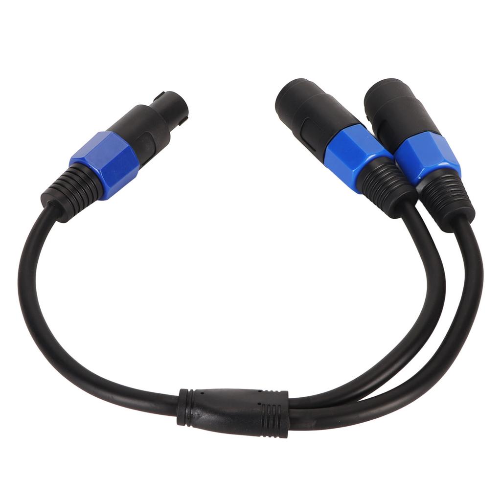 Кабель-разветвитель для динамиков Профессиональный кабель-удлинитель динамик штекер на 2 гнезда для сценических мониторов для помещений